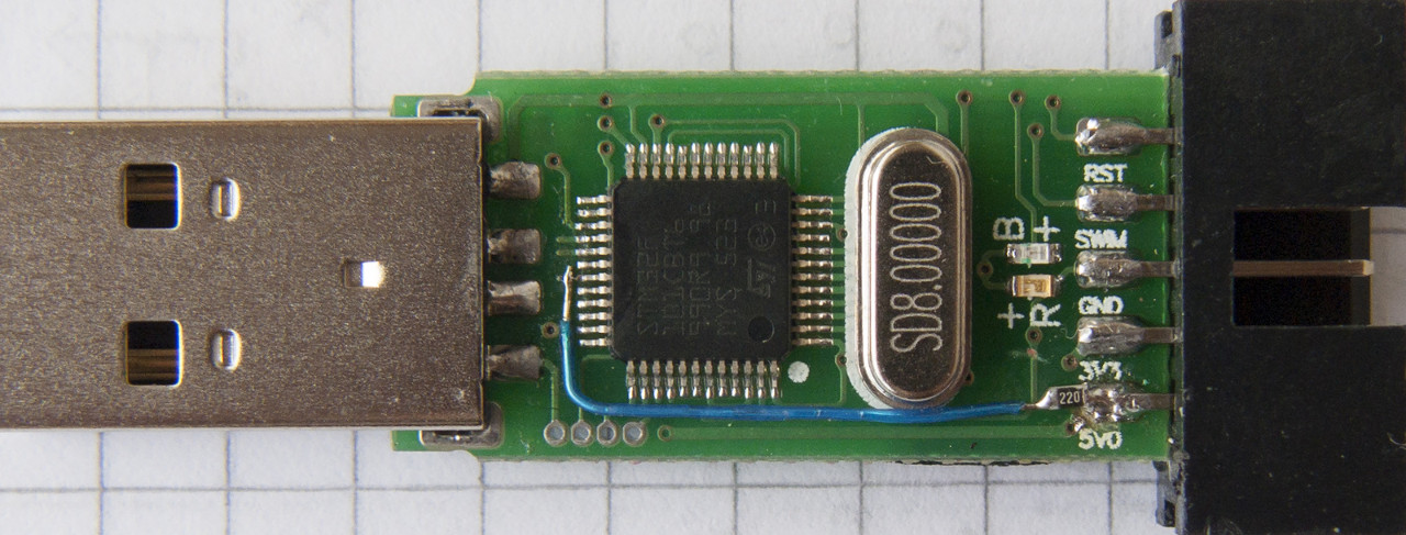 5V pin converted into SWO